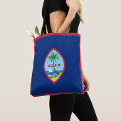 Tote Bag Drapeau de Guam (De près)