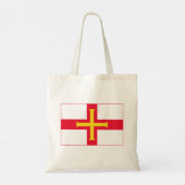 Tote Bag Drapeau de Guernesey (Dos)