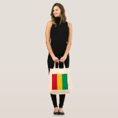 Tote Bag Drapeau de Guinée (Devant (modèle))