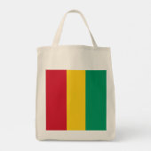 Tote Bag Drapeau de Guinée (Dos)