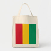 Tote Bag Drapeau de Guinée (Devant)