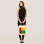 Tote Bag Drapeau de Guinée-Bissau (Devant (modèle))