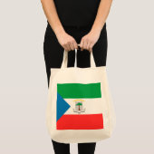 Tote Bag Drapeau de Guinée équatoriale (Devant (produit))