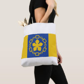 Tote Bag Drapeau de Hamilton (Ontario) (De près)