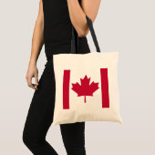 Tote Bag Drapeau de haute qualité du Canada (Devant (produit))