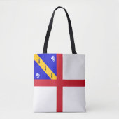 Tote Bag Drapeau de Herm (Devant)