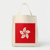 Tote Bag Drapeau de Hong Kong (Devant)