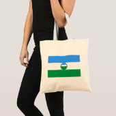 Tote Bag Drapeau de Kabardino-Balkarie (Devant (produit))