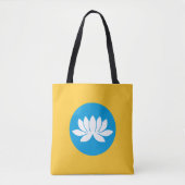 Tote Bag Drapeau de Kalmoukie (Devant)
