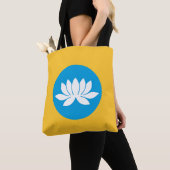 Tote Bag Drapeau de Kalmoukie (De près)