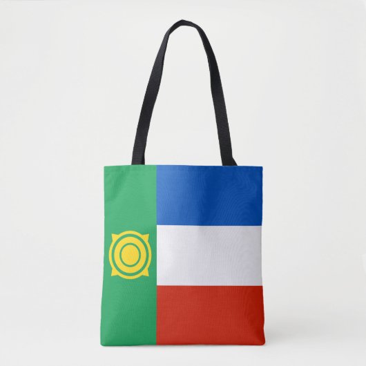 Tote Bag Drapeau de Khakassie (Devant)