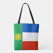 Tote Bag Drapeau de Khakassie (Dos)