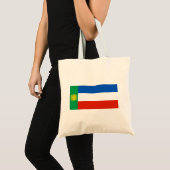 Tote Bag Drapeau de Khakassie (Devant (produit))