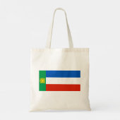 Tote Bag Drapeau de Khakassie (Dos)