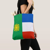 Tote Bag Drapeau de Khakassie (De près)