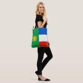 Tote Bag Drapeau de Khakassie (Sur le modèle)