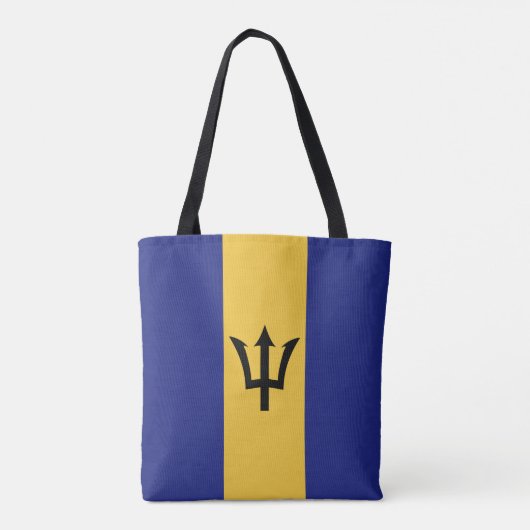 Tote Bag Drapeau de la Barbade (Dos)