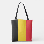 Tote Bag Drapeau de la Belgique (Dos)