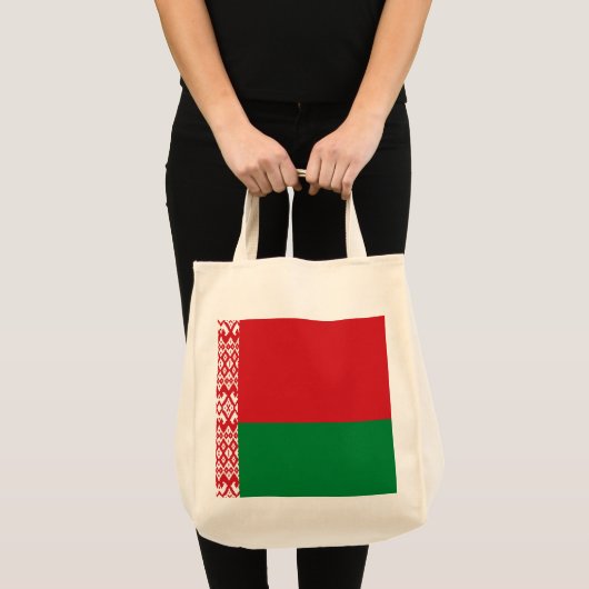 Tote Bag drapeau de la Biélorussie (Devant (produit))
