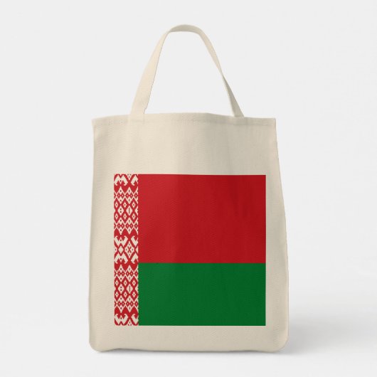 Tote Bag drapeau de la Biélorussie (Dos)