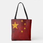 Tote Bag Drapeau de la Chine (Dos)