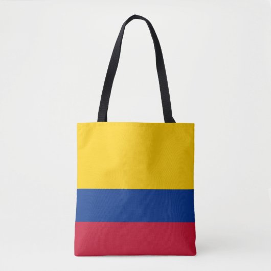 Tote Bag Drapeau de la Colombie (Devant)