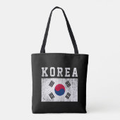 Tote Bag Drapeau de la Corée (Dos)