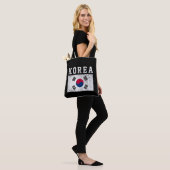 Tote Bag Drapeau de la Corée (Sur le modèle)