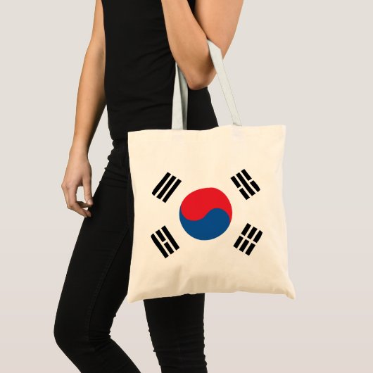 Tote Bag Drapeau de la Corée du Sud (Devant (produit))