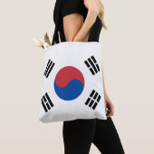 Tote Bag Drapeau de la Corée du Sud (De près)