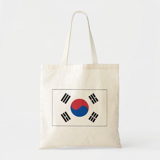 Tote Bag Drapeau de la Corée du Sud (Devant)
