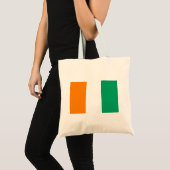 Tote Bag Drapeau de la Côte d'Ivoire (Devant (produit))