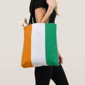 Tote Bag Drapeau de la Côte d'Ivoire (De près)