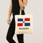 Tote Bag Drapeau de la Dominique (Devant (produit))