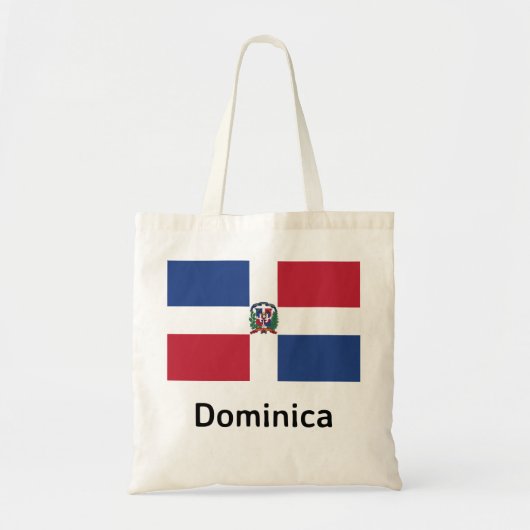 Tote Bag Drapeau de la Dominique (Devant)