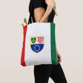 Tote Bag Drapeau de la Fédération de Bosnie (De près)