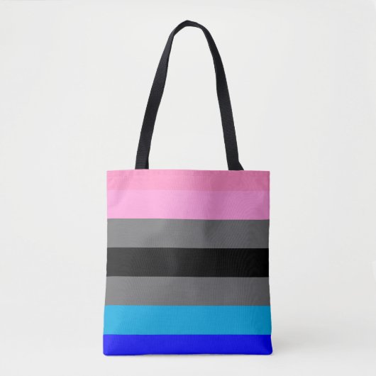 Tote Bag Drapeau de la fierté Ambonec (Devant)