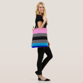 Tote Bag Drapeau de la fierté Ambonec (Sur le modèle)