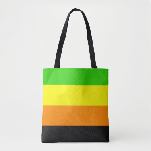Tote Bag Drapeau de la Fierté Aromantique (Devant)