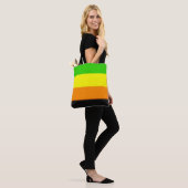 Tote Bag Drapeau de la Fierté Aromantique (Sur le modèle)