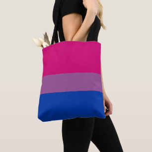 Tote Bag Drapeau de la fierté bisexuelle