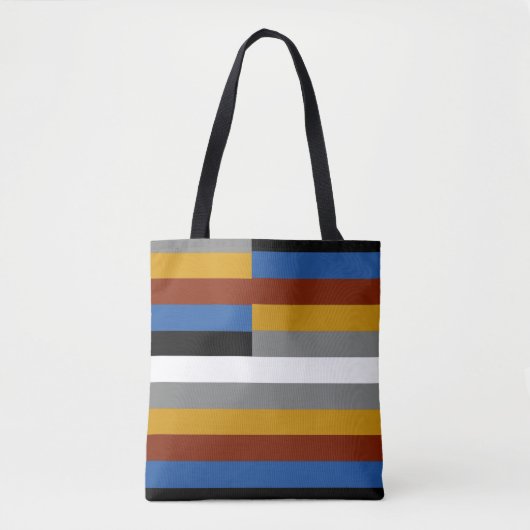 Tote Bag Drapeau de la fierté des freaks (Devant)