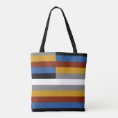 Tote Bag Drapeau de la fierté des freaks (Dos)