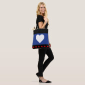 Tote Bag Drapeau de la fierté du pied (Sur le modèle)