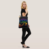 Tote Bag Drapeau de la fierté gay goth (Sur le modèle)