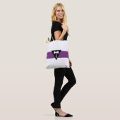Tote Bag Drapeau de la fierté lesbienne (Sur le modèle)