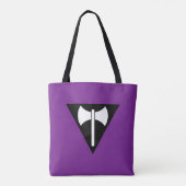 Tote Bag Drapeau de la fierté lesbienne (Dos)