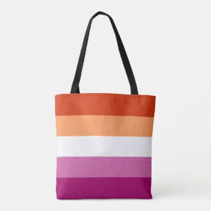 Tote Bag Drapeau de la fierté lesbienne