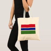 Tote Bag Drapeau de la Gambie (Devant (produit))