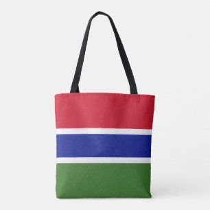 Tote Bag Drapeau de la Gambie